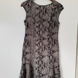 Snakeskin Ann Taylor dress 4